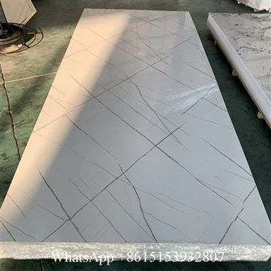 Wasserdichtes UV-Blatt, PVC-Marmorplatte, Innenwandplatte