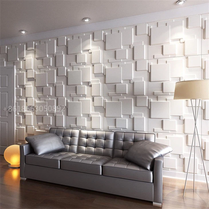 Lightweight 3d Mould Pvc Wall Panel