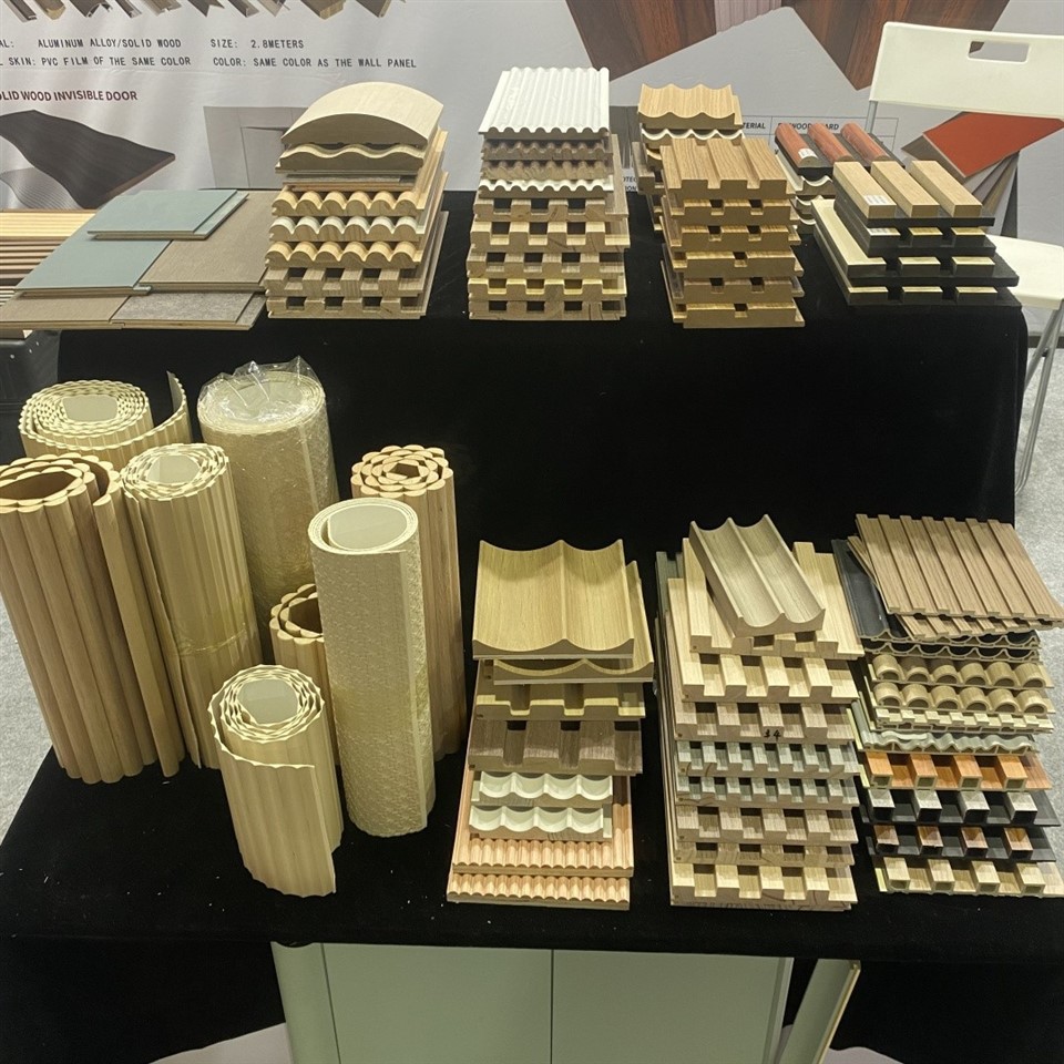 3D-Wandpaneel, gerillte MDF-Platten, geschlitzt