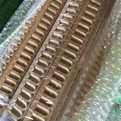 Geschnitzte Zierleisten aus massivem Holz, dekorative Holzleisten für Möbel, können individuell angepasst werden