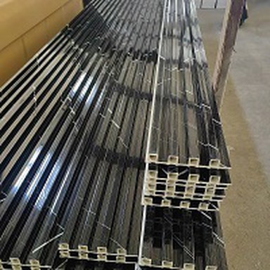 Wpc-Innenverkleidung aus Holz-Kunststoff-Verbundwandpaneel-Dekoration